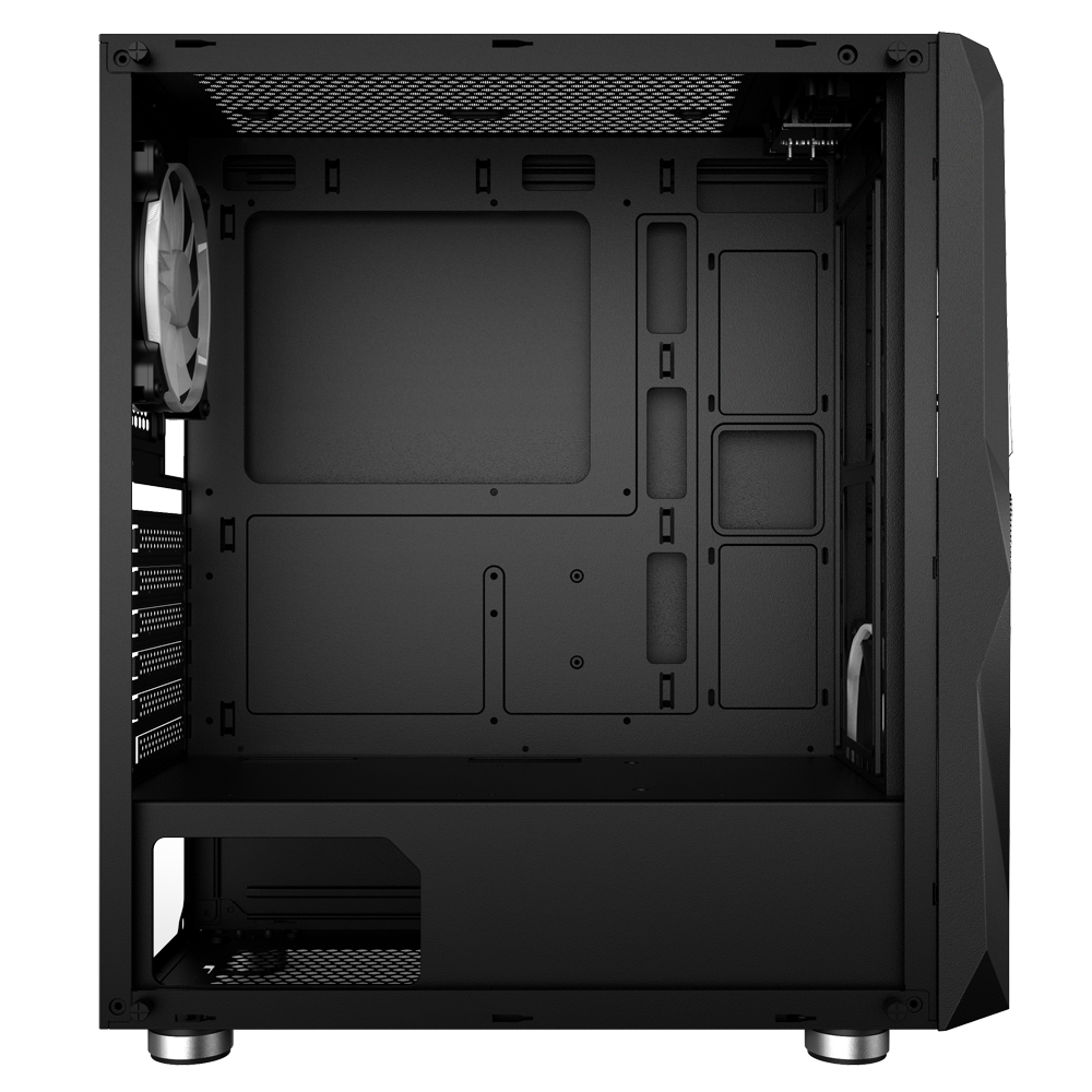 Carcasa nJoy Fort, Mid Tower NEGRU