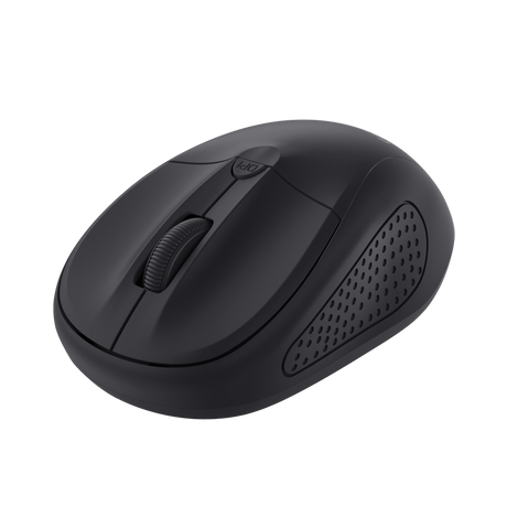 Mouse Trust Wireless optic, rezolutie 1600 DPI, negru