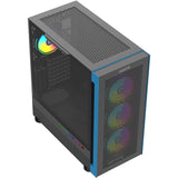 Carcasa Aqirys Sargas Mid Tower NEGRU