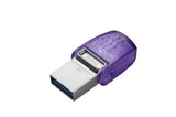 Memorie USB Flash Drive Kingston 64GB DT MicroDuo, USB 3.0, micro USB 3C