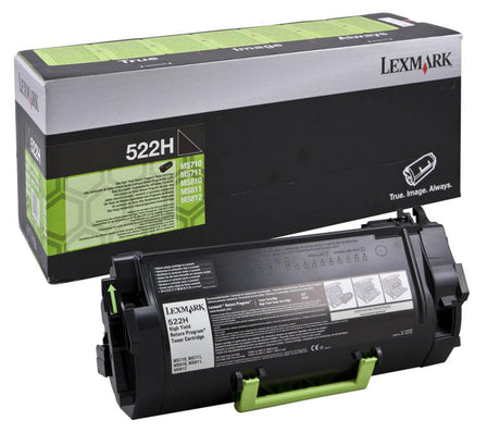 Toner Lexmark 52D2H00, black, 25 k, MS810de , MS810dn , MS810dtn, MS810n , MS811dn , MS811dtn , MS811n , MS812de , MS812dn , MS812dtn