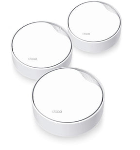 Router wireless TP-LINK Deco X50-POE(3-pack), WIFI 6, Mesh, Dual Band