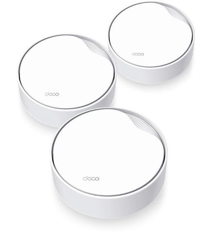 Router wireless TP-LINK Deco X50-POE(3-pack), WIFI 6, Mesh, Dual Band