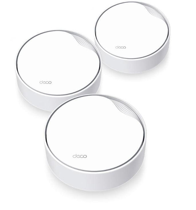 Router wireless TP-LINK Deco X50-POE(3-pack), WIFI 6, Mesh, Dual Band
