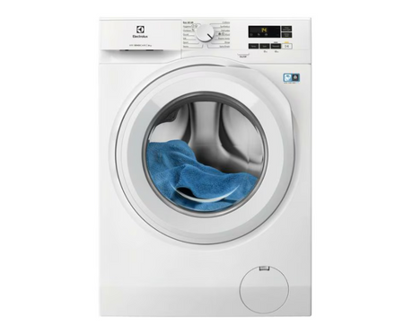 Masina de spalat rufe Electrolux EW6F1481E, 8 kg, 1400 rpm, Clasa A, Motor Inverter cu MagnetPermanent, Display LED, SensiCare, TimeManager, Alb