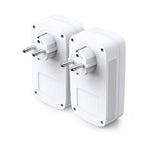 TP-Link AV1200 Gigabit Passthrough Powerline Starter Kit, TL-PA8010PKIT, HomePlug AV2, HomePlug AV, IEEE1901, IEEE802.3, IEEE802.3u,IEEE802.3ab, 1*Gigabit Ethernet Port, Power Socket, Pair Button, PWR,PLC, ETH