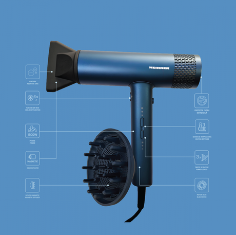 USCATOR DE PAR PROFESIONAL HEINNER HHD-Y18BLDC-BL
