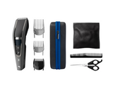 Aparat de tuns Philips HC7650/15, 0.5-28 mm, 28 trepte, Litiu-Ion, Lavabil, Negru/Albastru