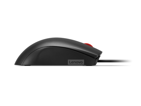 Mouse cu fir Lenovo 120; 1600DPI; conectivitate: USB-A; senzor optic; numar de butoane: 3; greutate: 90g; lungimea cablului: 1.5m; compatibil cu Windows 10 Home Single Language 64, Windows 11; culoare: negru