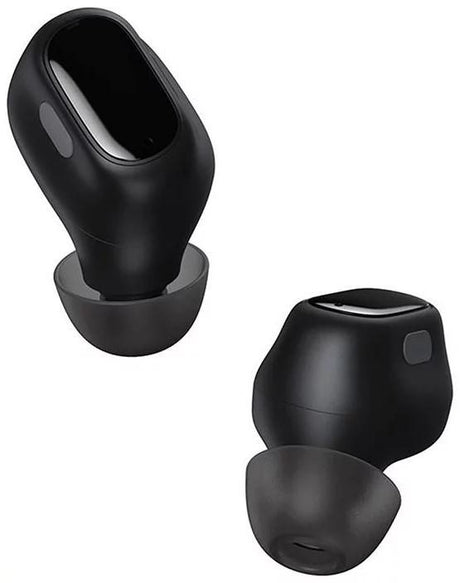 Casti Baseus Bowie WM01 TWS,  wireless, bluetooth 5.0, microfon pe casca, negru