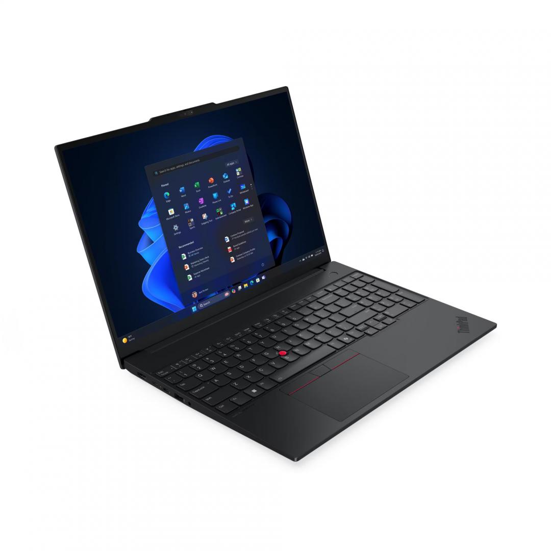 Notebook Business Lenovo ThinkPad E16 Gen 3, cu procesor Intel Core Ultra 5 225U, 16'' IPS, 16 GB DDR5, 512 GB SSD, Intel Graphics, Windows 11 Pro