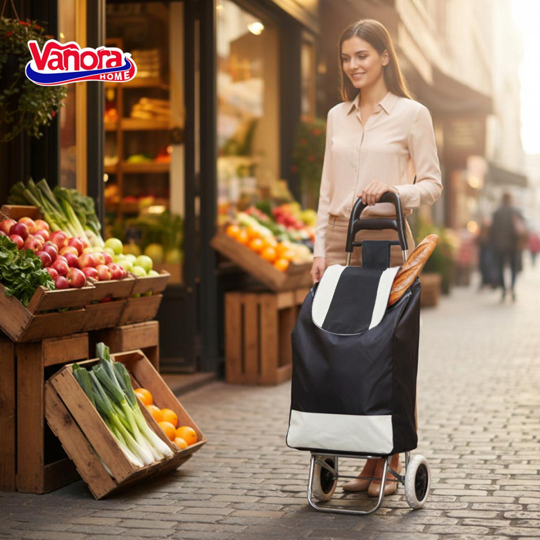 TROLER DE CUMPARATURI SMART, 35L