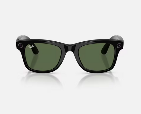 ORW4012 META WAYFARER High Bridge Fit - Shiny Black - G-15 Green Gen 2