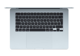 MacBook Air 15.3" Retina/Apple M4 (CPU 10- core, GPU 10- core, Neural Engine 16- core)/16GB/256GB - sky blue - INT KB (2025)