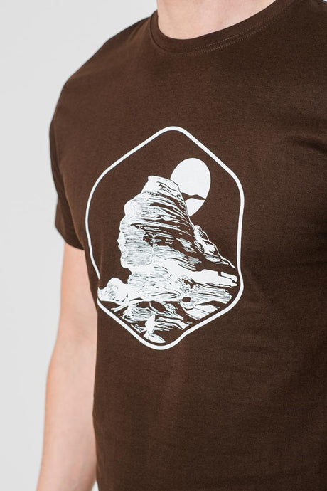TRICOU CASUAL SFINX BARBATI COFFEE-S