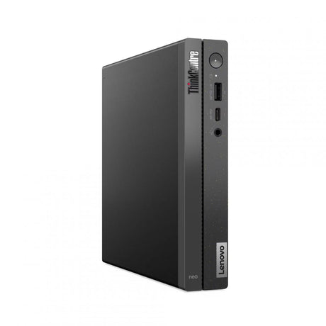 Desktop Business Lenovo ThinkCentre Neo 50q Gen 4 Tiny cu procesor Intel Core i3-1215U pana la 4.4 GHz, 8GB DDR4, 256GB SSD, Intel UHD Graphics, Windows 11 Pro, Black, 3 ani garantie