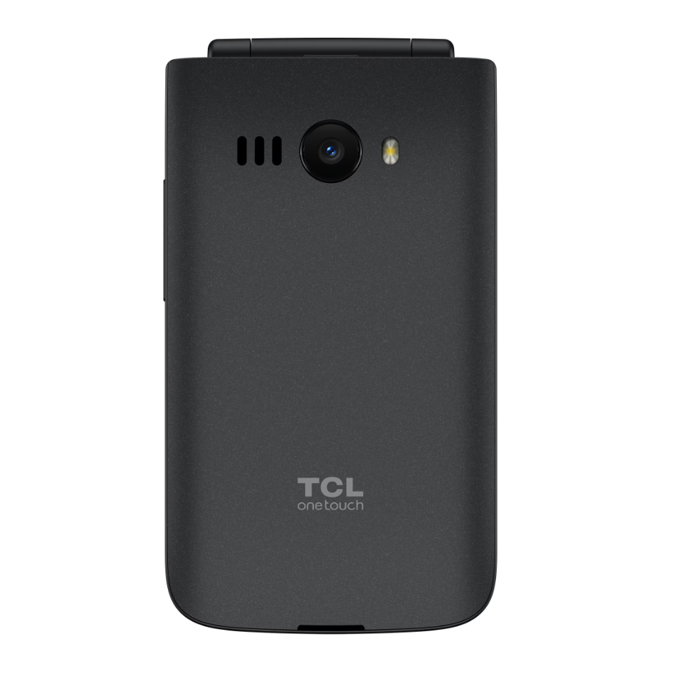Telefon mobil pliabil TCL OneTouch 4043D, 3.2", 48MB RAM, 128 MB, 4G LTE, Dual SIM, Unisoc T107, Gri