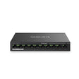 MERCUSYS DESKTOP SWITCH 10PORT MS110P POE, Interfata:  10× 10/100 Mbps, Standarde si protocoale:  IEEE 802.3x Flow Control, Dimensiuni:  171*98* 27 mm, Porturi POE: 1-8, Buget POE: 65W.