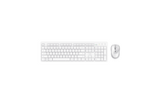 Kit Trust Ody II wireless, cu taste silentioase, cu functie de power saving, rezistenta la stropire, conectare tip USB-A 2.0, include 2 baterii, compatibila PC/Laptop (Windows, MacOS, Chrome OS), rezolutie mouse 1600 DPI, optic, alb