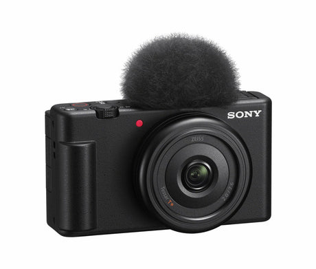 SONY Compact dedicata pentru vlogging ZV-1F 20.1MP, 7.6mm, F2 ISO 125-12.800, 1/32.000s, 4K @30fps, SD/SDXD/SDHC/x1 Micro-HDMI/x1 USB-C, Rafala 3.5-16cps, WiFi/Bluetooth, Senzor CMOS Exmor RS 1"