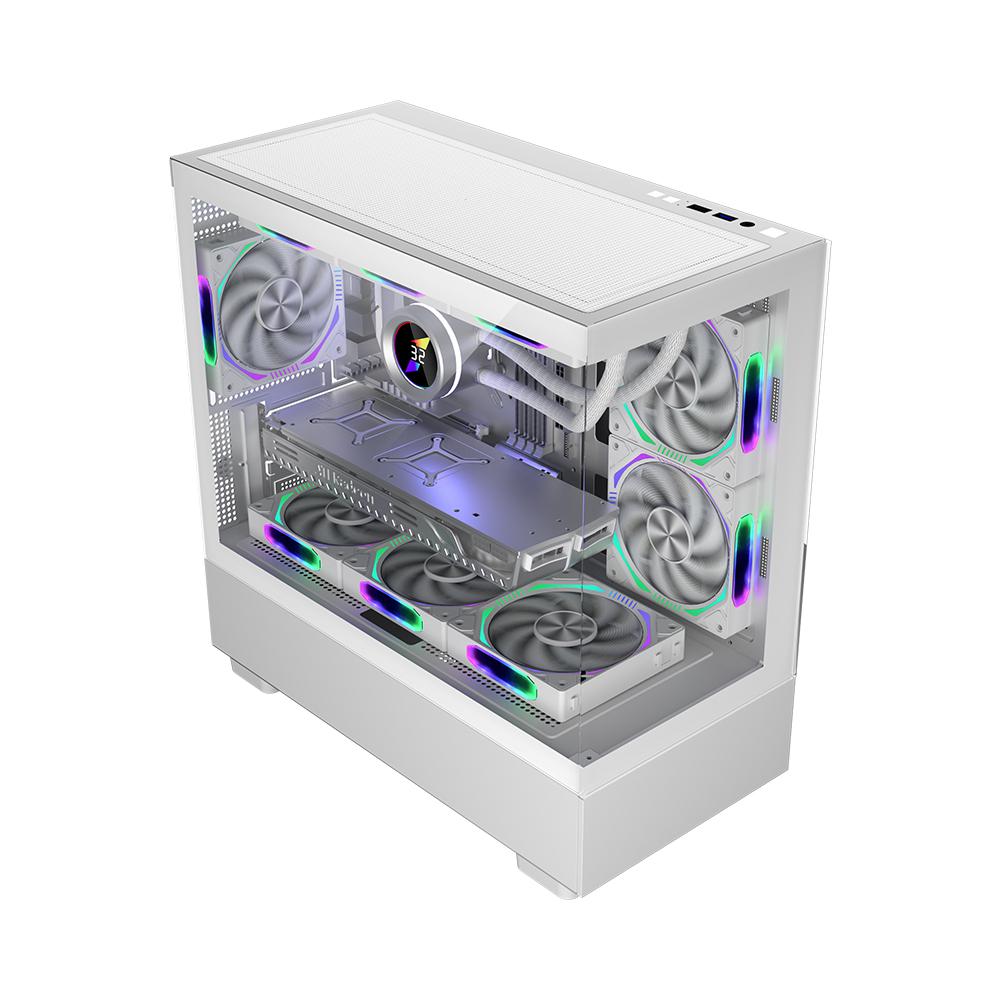 Carcasa 1STPLAYER MI5 Mid Tower ARGB ALB