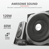 Boxe Stereo Tytan 2.1 Speaker Set - black