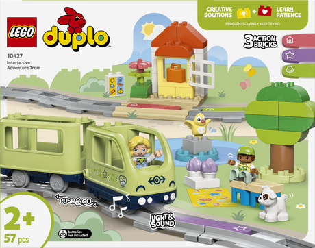 TREN DE AVENTURA INTERACTIV LEGO10427