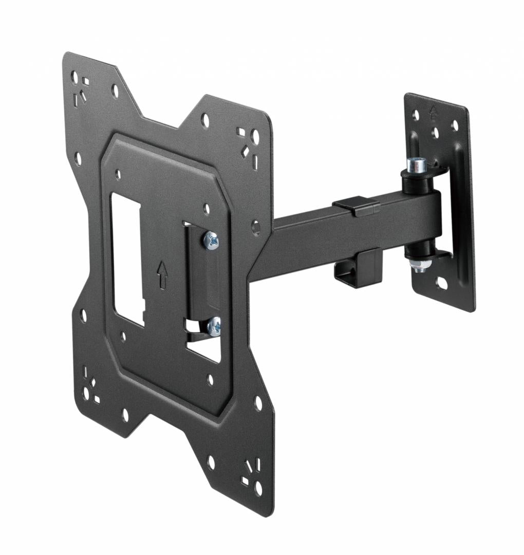 Suport TV de perete Serioux, TV68-221, compatibilitate  dimensiune ecran: 23"-43", compatibilitate VESA:100x100, 100x200, 200x100, 200x200, greutate maximă suportata: 30kg, distanta fata de perete: 56~204mm, inclinare: ＋5°～-8°, pivotare: +90°~-90°