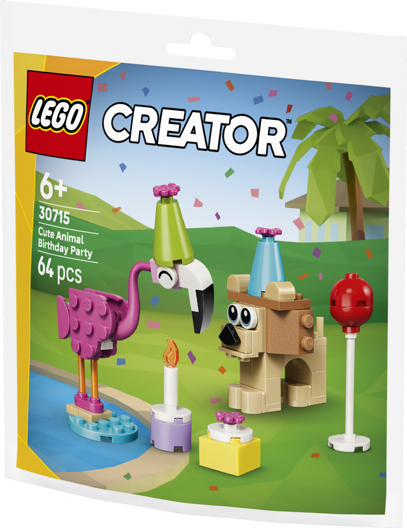PETRECERE DE ZI DE NASTERE CU ANIMALUTE LEGO30715
