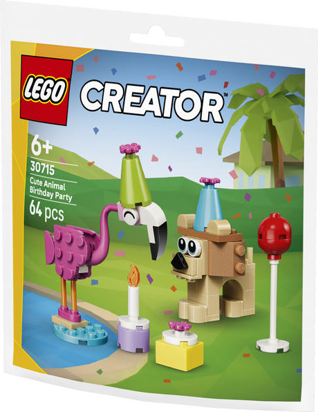PETRECERE DE ZI DE NASTERE CU ANIMALUTE LEGO30715