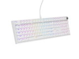 Tastatura gaming mecanica cu fir Genesis Thor 404, iluminare RGB, 107 taste, 11 butoane multimedia, alb