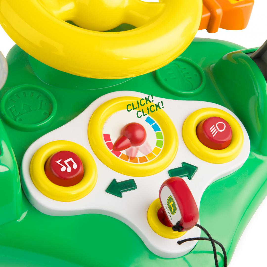 VOLAN DE JUCARIE CU LUMINI SI SUNETE, JOHN DEERE