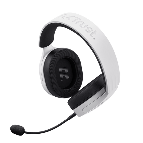 Casti gaming TrustGXT 490P Fayzo cu fir, interfata USB 2.0, frecventa de raspuns 20 Hz - 20.000 Hz, sensivitate 100 dB, alb