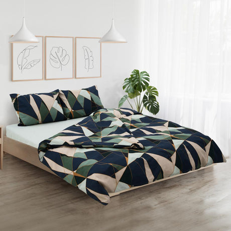 Lenjerie kingsize, bumbac,132 TC, Enzo