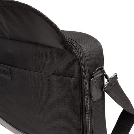 Geanta laptop Spacer, pentru laptopuri cu diagonala de de max. 17.3″, 1 compartiment, buzunar frontal, waterproof, material plastic/nylon, negru