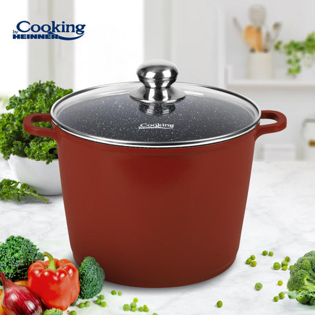 OALA ALUMINIU+CAPAC 24x18CM, 8.2 L, CALABRIA, COOKING BY HEINNER