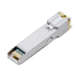 "10GBASE-T RJ45 SFP+ Module SPEC: 10Gbps RJ45 Copper Transceiver, Plug and Play with SFP+ Slot, Support DDM (Temperature and Voltage), Up to 30 m Distance (Cat6a or above)"