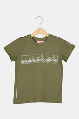 TRICOU  MULTIBIKE PEGAS COPII  KHAKI-6