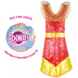 Adorbs- Costum tip rochie, roșu