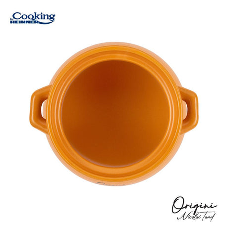 OALA CERAMICA CU CAPAC 12x11 CM, 2 L, NICOLAI TAND, ORIGINI, COOKING BY HEINNER