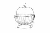 COS FRUCTE METALIC CU STAND, 30x29 CM,VANORA HOME
