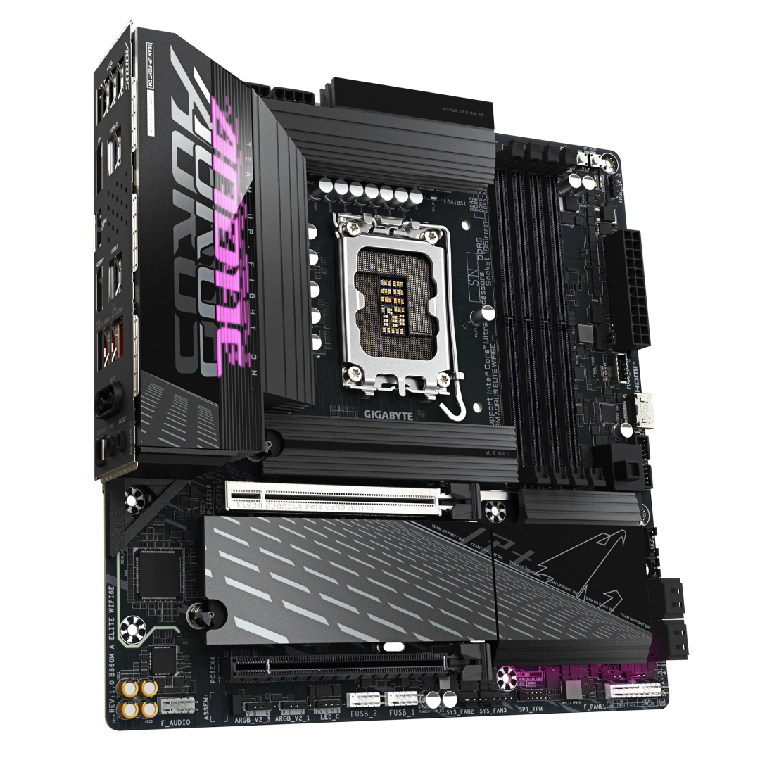 Placa de Baza GIGABYTE B860M AORUS ELITE WIFI6E LGA1851