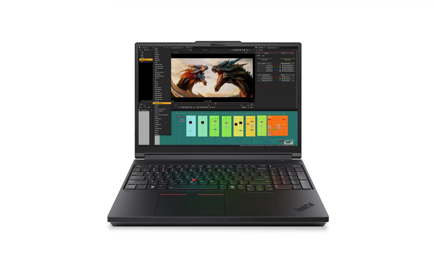Notebook Workstation Lenovo ThinkPad P16 Gen 3, cu procesor Intel Core Ultra 9 275HX, 16'' IPS, 64 GB DDR5, 1 TB, NVIDIA RTX PRO 4000, 16GB GDDR7, Windows 11 Pro