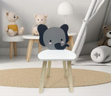 Scaun copii, MDF,design elefant, U-Grow