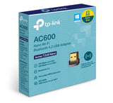 Adaptor wireless TP-Link, ARCHER T2UB NANO; AC600 Dual-band, USB 2.0; Bluetooth 4.2, Wireless Standards: EEE 802.11ac, IEEE 802.11a, IEEE 802.11n, IEEE 802.11g, IEEE 802.11b, 5GHz - 433Mbps, 2.4GHz 200Mbps, Dimensiuni: 15.7*7.4*19.2mm.