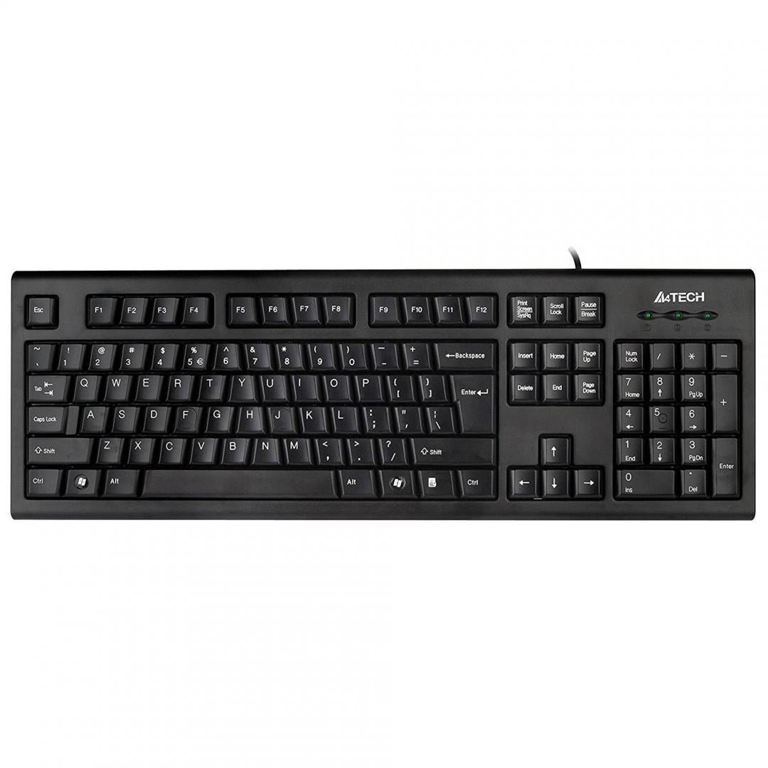 Tastatura A4TECH KR-85, USB, Negru