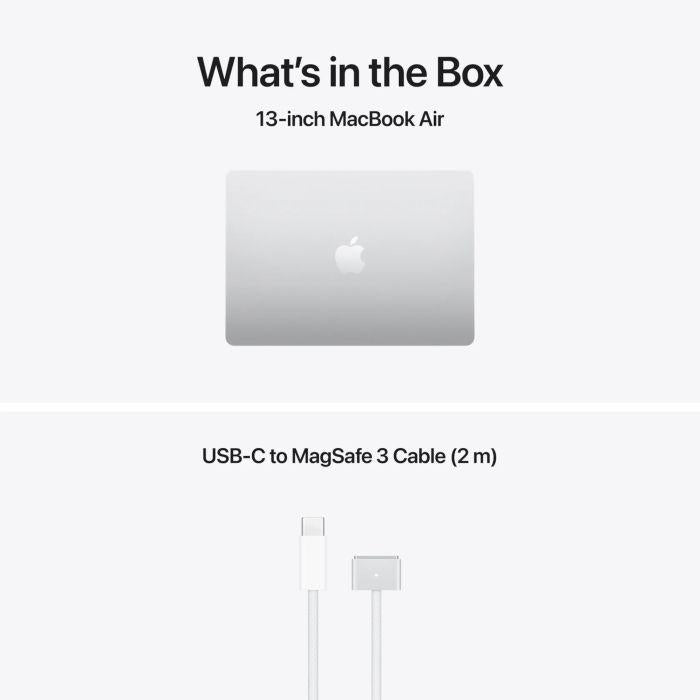 MacBook Air 13.6" Retina/Apple M5 (CPU 10-core, GPU 8-core, NeuralEngine16-core)/16GB/512GB - Silver - INT KB (No Adapter) - 2026