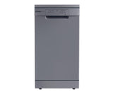 Masina de spalat vase independenta CANDY CDPH 2L1049S, 10 seturi, 5 programe, 45 cm, Clasa E, Argintiu