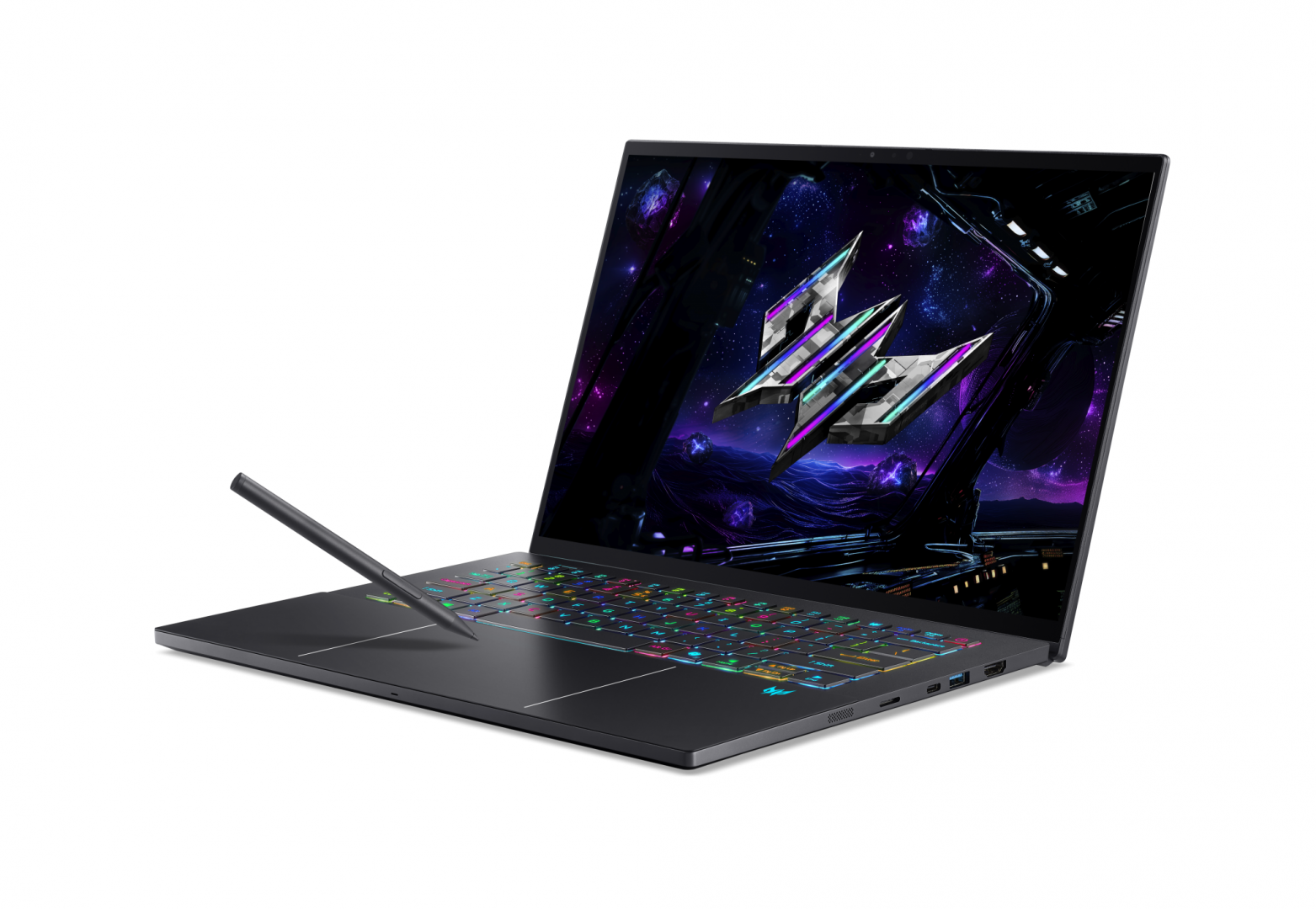 Notebook Gaming Acer Predator Triton 14 AI PT14-52T-96TX, cu procesor Intel Core Ultra 9 288V, 14.5'' OLED, 32 GB LPDDR5x, 2 TB SSD, NVIDIA GeForce RTX 5070, 8GB GDDR7, Windows 11 Pro