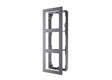 Panou frontal pentru 3 module videointerfon modular Hikvision DS-KD-ACW3; permite conectarea a 3 module de videointerfon modular; mo ntareaplicata; material aluminiu; dimensiuni: 320.8mm x 107mm × 4mm;